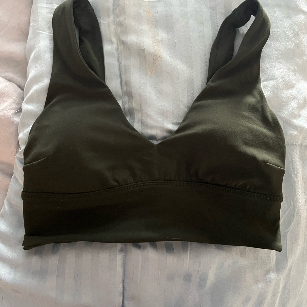 lululemon athletica Dark Green Camisole